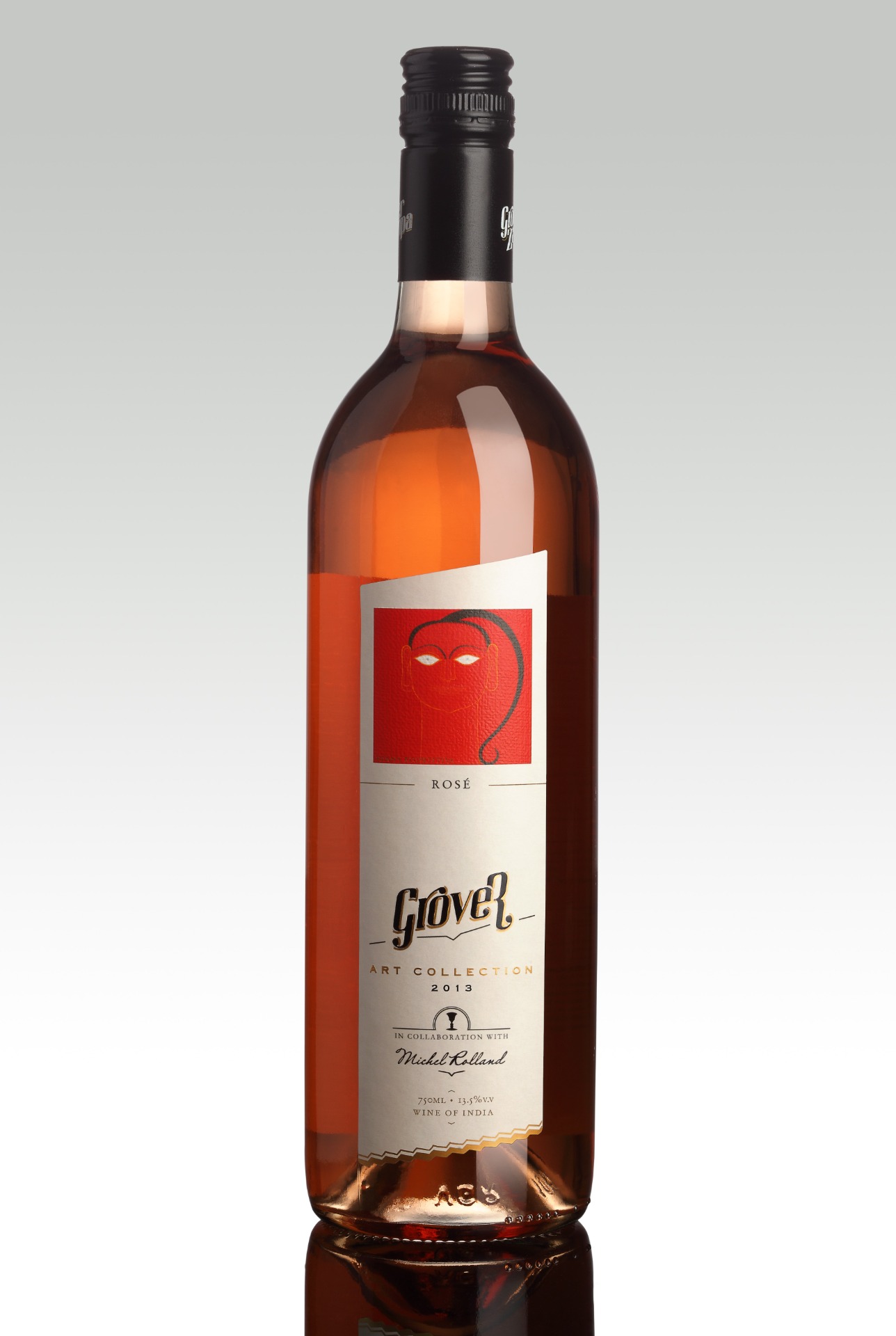 Art Collection Shiraz Rose 2023, Grover Zampa Vinegard, Indien