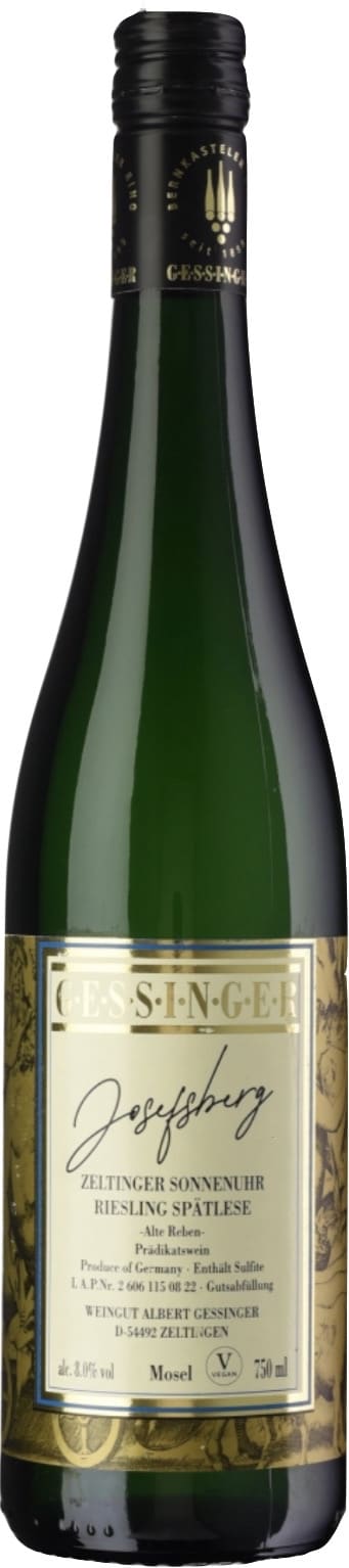 2018 Zeltinger Sonnenuhr “Josefsberg” Riesling Spätlese** Alte Reben